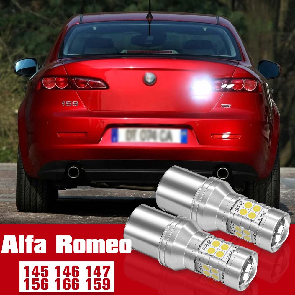 

2pcs Reverse Light Accessories LED Bulb Lamp For Alfa Romeo 145 146 147 156 166 159 1995-2012 2005 2006 2007 2008 2009 2010 2011