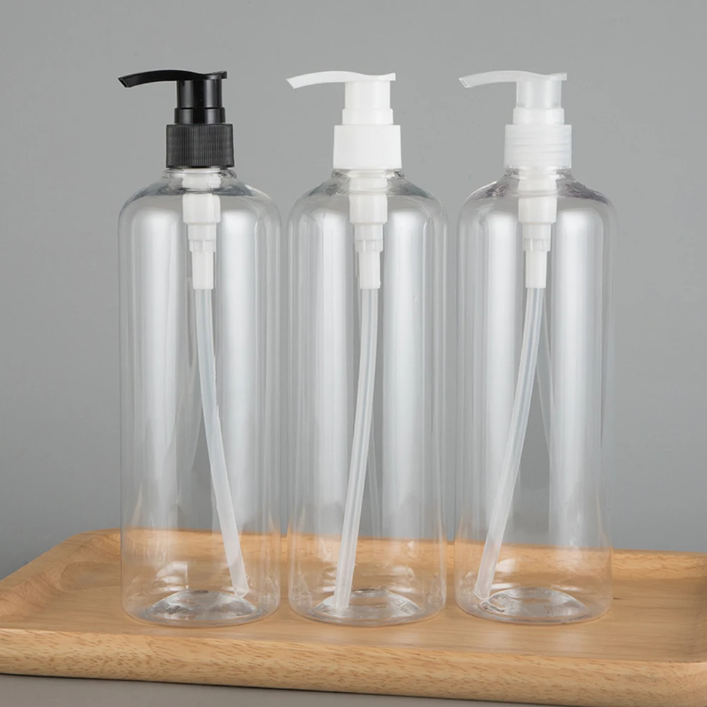 Bathroom Home Bottles Soap Dispenser Shower Storage Transparent 3pcs 500ml Container Cream Gel Holder Portable
Bathroom Home Bottles Soap Dispenser Shower Storage Transparent 3pcs 500ml Container Cream Gel Holder Portable