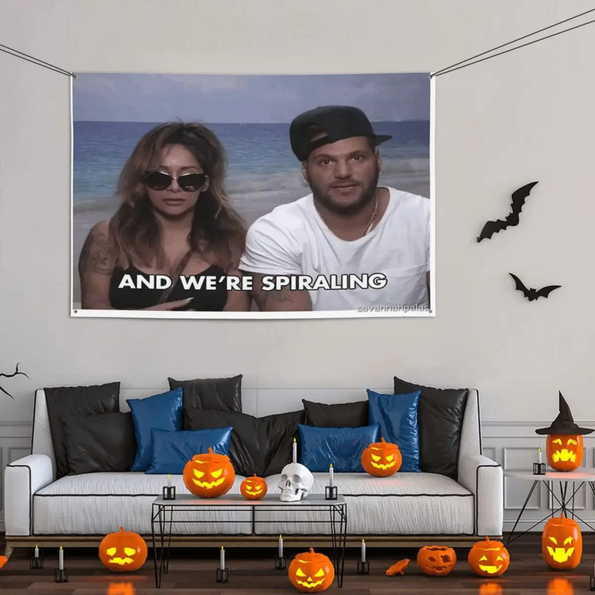 And We're Spiraling Party Banner Decor 120x180cm Polyester Material Easy To Hang Fade Resistant Flowy Bright Color
And We're Spiraling Party Banner Decor 120x180cm Polyester Material Easy To Hang Fade Resistant Flowy Bright Color