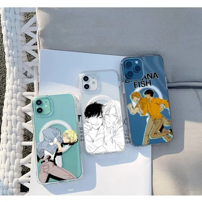 Banana Fish Anime art Phone Case Transparent Magsafe Magnetic Magnet For iPhone 13 12 11 Pro Max Mini Wireless Charging
Banana Fish Anime art Phone Case Transparent Magsafe Magnetic Magnet For iPhone 13 12 11 Pro Max Mini Wireless Charging