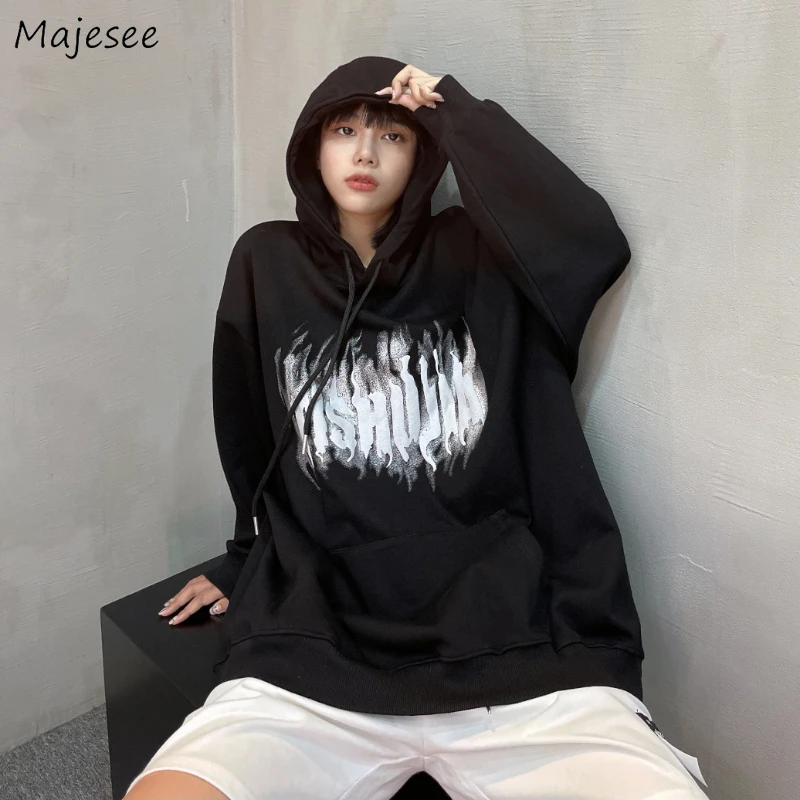 Hoodies Woman Korean Style Leisure Trendy Letter Printed Streetwear All-match Autumn New Arrival Design Ins Harajuku Loose Lady
Hoodies Woman Korean Style Leisure Trendy Letter Printed Streetwear All-match Autumn New Arrival Design Ins Harajuku Loose Lady