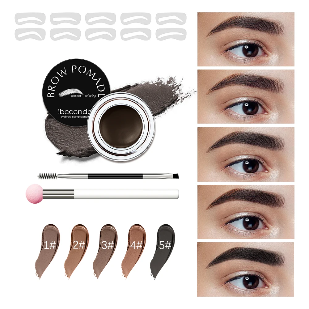 Eyebrow Stamp and Eyebrow Stencil Kit 5 Colors Eyebrow Gel Brow Enhancers Tint Makeup Brown Eyebrow Cream With Brow Brush Tools
Eyebrow Stamp and Eyebrow Stencil Kit 5 Colors Eyebrow Gel Brow Enhancers Tint Makeup Brown Eyebrow Cream With Brow Brush Tools
