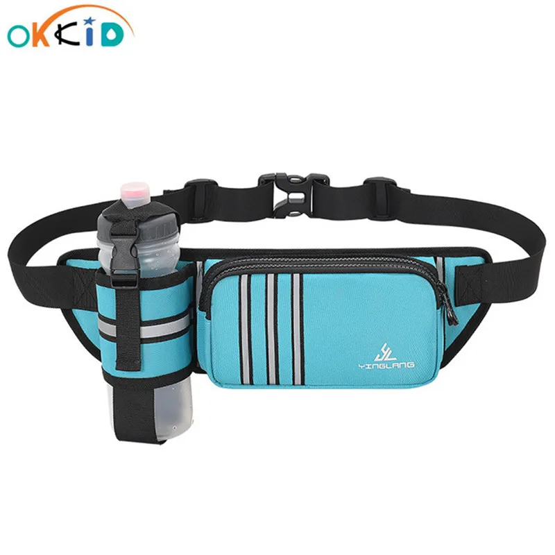 OKKID running waist bag women outdoor sports waist bag hiking water bottle bag Mountain waist pack small bag for mobile phone 
OKKID running waist bag women outdoor sports waist bag hiking water bottle bag Mountain waist pack small bag for mobile phone