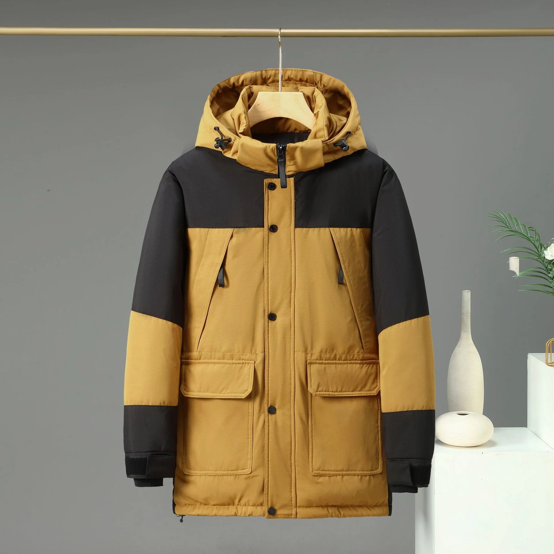 Top Quality Winter Thicken New Brand Designer Casual Fashion Outwear Parkas Jacket Longline Windbreaker Coats Men Clothing
Top Quality Winter Thicken New Brand Designer Casual Fashion Outwear Parkas Jacket Longline Windbreaker Coats Men Clothing