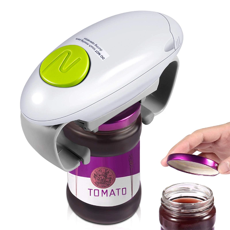 Automatic Can Opener Electric Bottle Opener Battery Electric Binaural Opener One-Button Bottle Cap Opening Kitchen Tools
Automatic Can Opener Electric Bottle Opener Battery Electric Binaural Opener One-Button Bottle Cap Opening Kitchen Tools