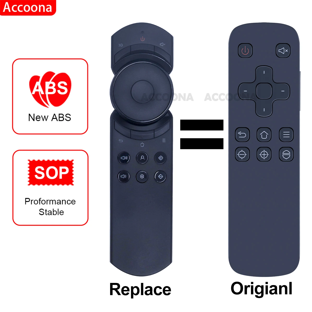 Accoona New Remote Control For JMGO P2 G3 PRO Smart Home Theater DLP LED Projector
Accoona New Remote Control For JMGO P2 G3 PRO Smart Home Theater DLP LED Projector