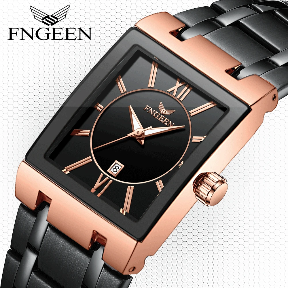 FNGEEN 2022 Original Watch for Men Top Brand Hollow Square Sport Watch Fashion Leather Strap Waterproof Quartz Wristwatch
FNGEEN 2022 Original Watch for Men Top Brand Hollow Square Sport Watch Fashion Leather Strap Waterproof Quartz Wristwatch