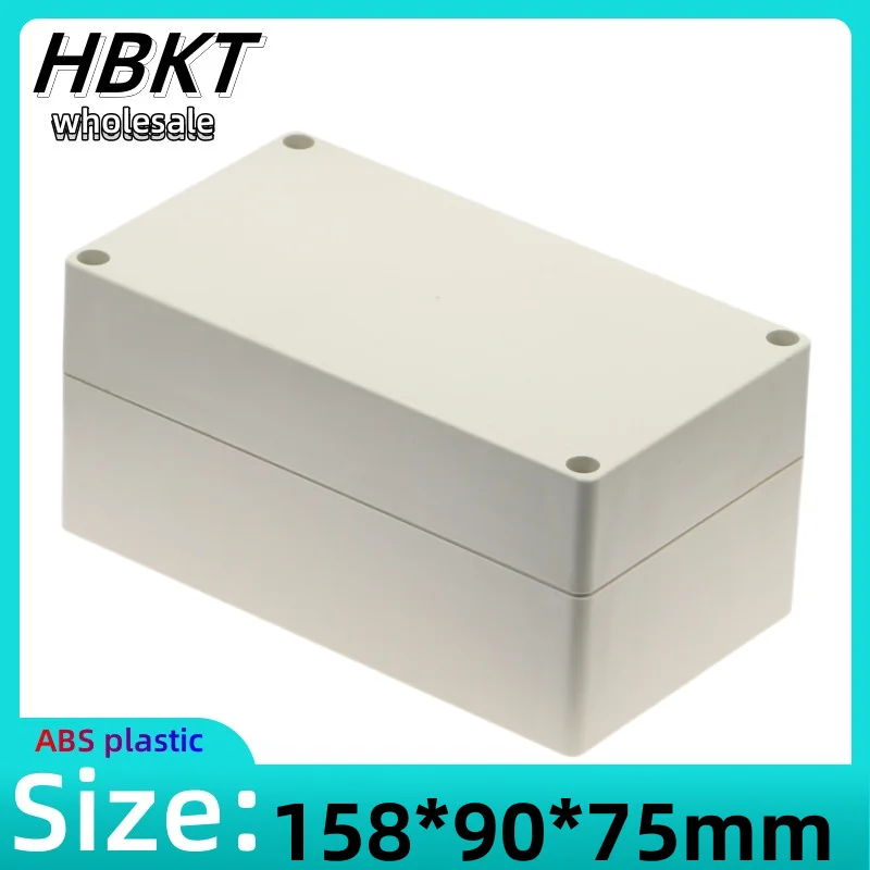 1pcs 158x90x75mmABS Plastic case Security power supply case Electronic instrument case Outdoor wiring waterproof box
1pcs 158x90x75mmABS Plastic case Security power supply case Electronic instrument case Outdoor wiring waterproof box