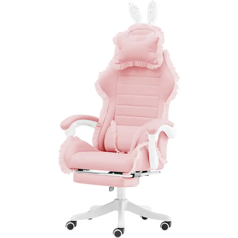 Girls Cartoon lovely gaming chair,computer chair,Reclining Armchair with Footrest,Internet Cafe Gamer Chair,pink office chair
Girls Cartoon lovely gaming chair,computer chair,Reclining Armchair with Footrest,Internet Cafe Gamer Chair,pink office chair