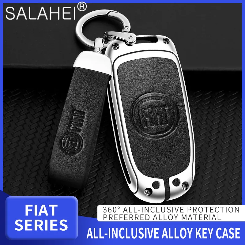 Metal&Leather Car Remote Key Case Cover Shell Key Bag Holder Protector Fob For Fiat Freemont 2018 2019 Auto Interior Accessories
Metal&Leather Car Remote Key Case Cover Shell Key Bag Holder Protector Fob For Fiat Freemont 2018 2019 Auto Interior Accessories