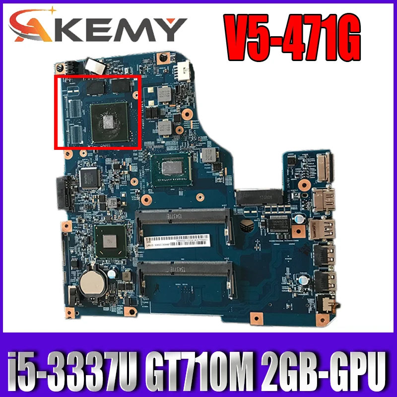 11309-2 48.4TU05.021 for ACER V5-471 V5-471G V5-571 V5-571G Laptop motherboard CPU i5 3337U GPU GT710M 2GB DDR3 Mainboard
11309-2 48.4TU05.021 for ACER V5-471 V5-471G V5-571 V5-571G Laptop motherboard CPU i5 3337U GPU GT710M 2GB DDR3 Mainboard