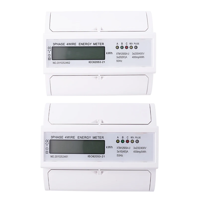 GTBL 3 Phase 4 Wire Electric Digital Kwh Energy Meter LCD Three Four Wire DIN-Rail Kwh Meter 230V/400V
GTBL 3 Phase 4 Wire Electric Digital Kwh Energy Meter LCD Three Four Wire DIN-Rail Kwh Meter 230V/400V