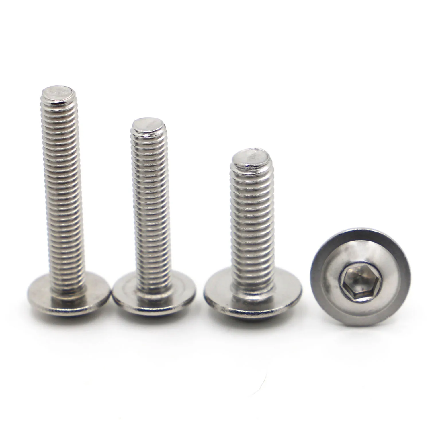 M2 M2.5 M3 M4 M5 M6 M8 304 Stainless Steel Hexagon Socket Button Head Screws With Washer Collar Bolt ISO7380.2
M2 M2.5 M3 M4 M5 M6 M8 304 Stainless Steel Hexagon Socket Button Head Screws With Washer Collar Bolt ISO7380.2