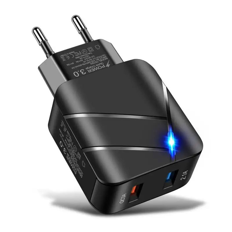 Portable Travel Charging Head 28w Qc3.0 Power Adapter Charging Adapters Double Port Phone Charger Phone Charger Fast Charging
Portable Travel Charging Head 28w Qc3.0 Power Adapter Charging Adapters Double Port Phone Charger Phone Charger Fast Charging