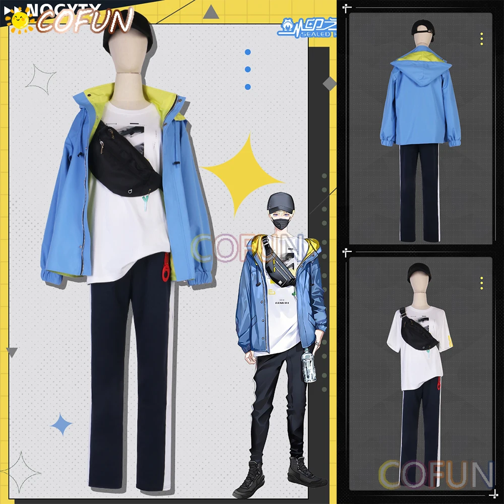 COFUN NIJISANJI Vtuber Noctyx Sonny Brisko Косплей Костюм Хэллоуин наряды для женщин мужчин новый костюм униформа сумка
COFUN NIJISANJI Vtuber Noctyx Sonny Brisko Косплей Костюм Хэллоуин наряды для женщин мужчин новый костюм униформа сумка