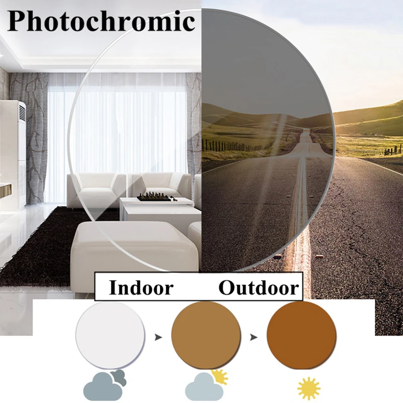 1.56 1.61 1.67 Index Aspheric Photochromic Gray Brown Optical Prescription Lenses Myopia Hyperopia Color Changed Lens
1.56 1.61 1.67 Index Aspheric Photochromic Gray Brown Optical Prescription Lenses Myopia Hyperopia Color Changed Lens