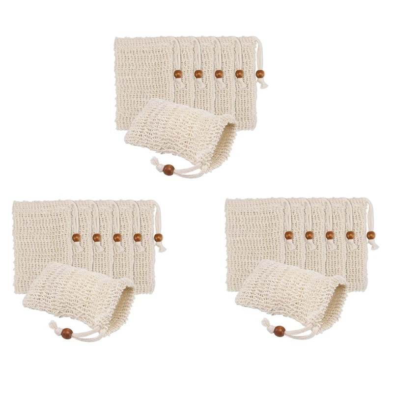 120 Pack Soap Exfoliating Bags,Soap Saver Made Sisal Mesh Soap Bag Bar Soap Bag With Drawstring For Bath & Shower Use
120 Pack Soap Exfoliating Bags,Soap Saver Made Sisal Mesh Soap Bag Bar Soap Bag With Drawstring For Bath & Shower Use