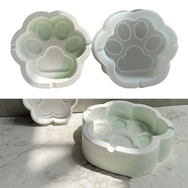 Claw Resin Molds Paw Print Ashtray Silicone Mold DIY Paw Jewelry Pendant Night Light Mold Keychain Charm Decor Tool
Claw Resin Molds Paw Print Ashtray Silicone Mold DIY Paw Jewelry Pendant Night Light Mold Keychain Charm Decor Tool