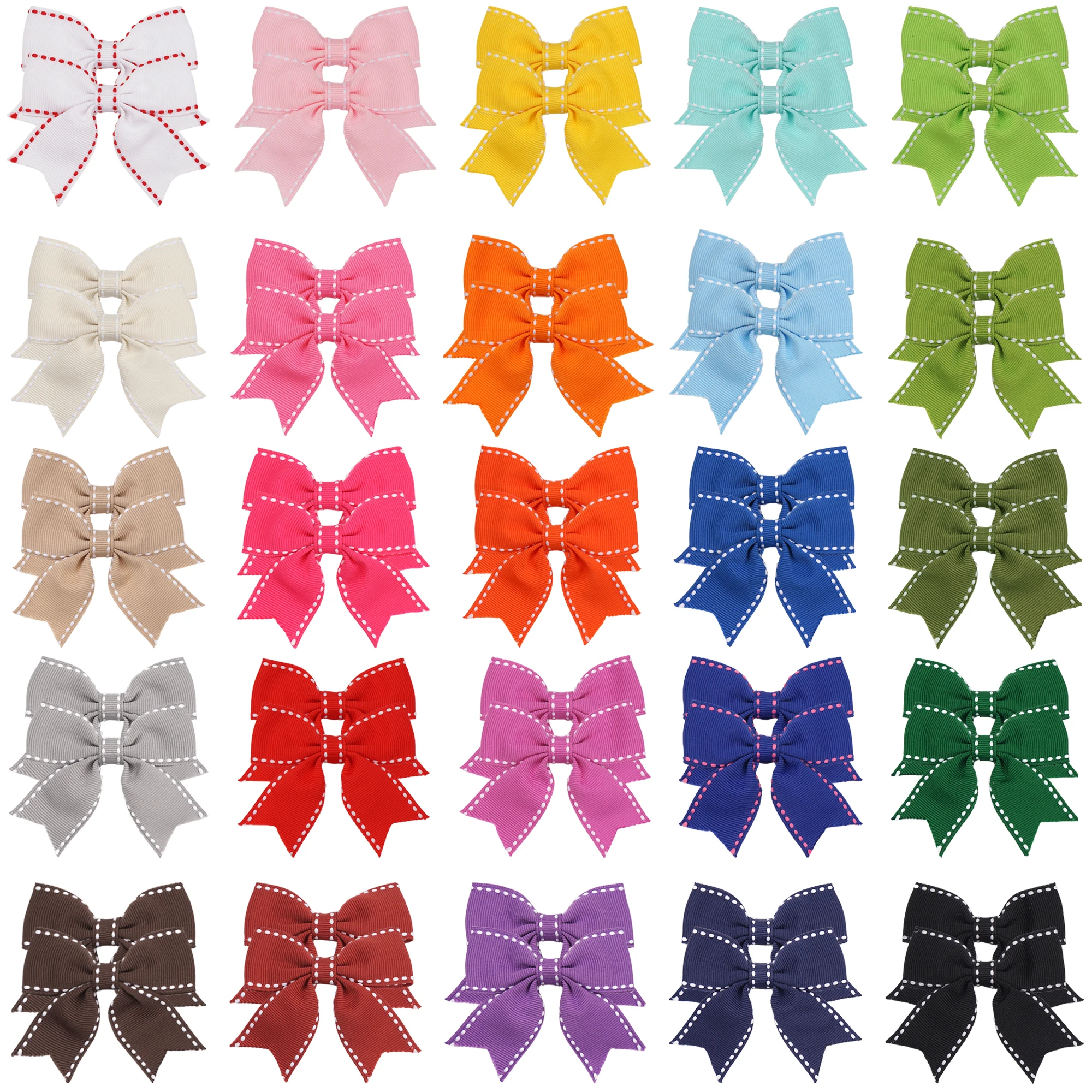10/20/40pcs Solid Ribbon Hair Clips For Baby Girls Handmade Bows Hairpin Barrettes Headwear Kids Hair Accessories wholesale
10/20/40pcs Solid Ribbon Hair Clips For Baby Girls Handmade Bows Hairpin Barrettes Headwear Kids Hair Accessories wholesale