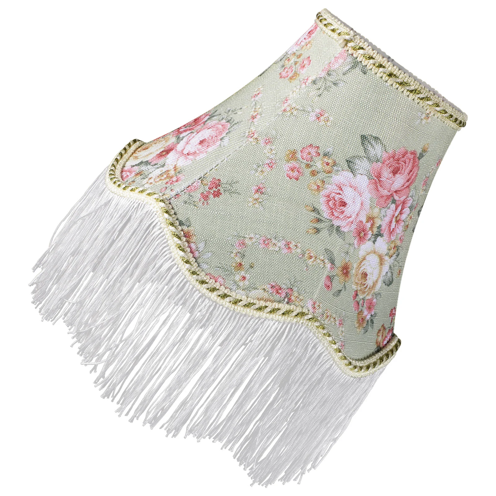 Flowers Fabric Lampshade Tassel Fringe Lampshades Cloth Hotel Vintage Tabletop Decor
Flowers Fabric Lampshade Tassel Fringe Lampshades Cloth Hotel Vintage Tabletop Decor