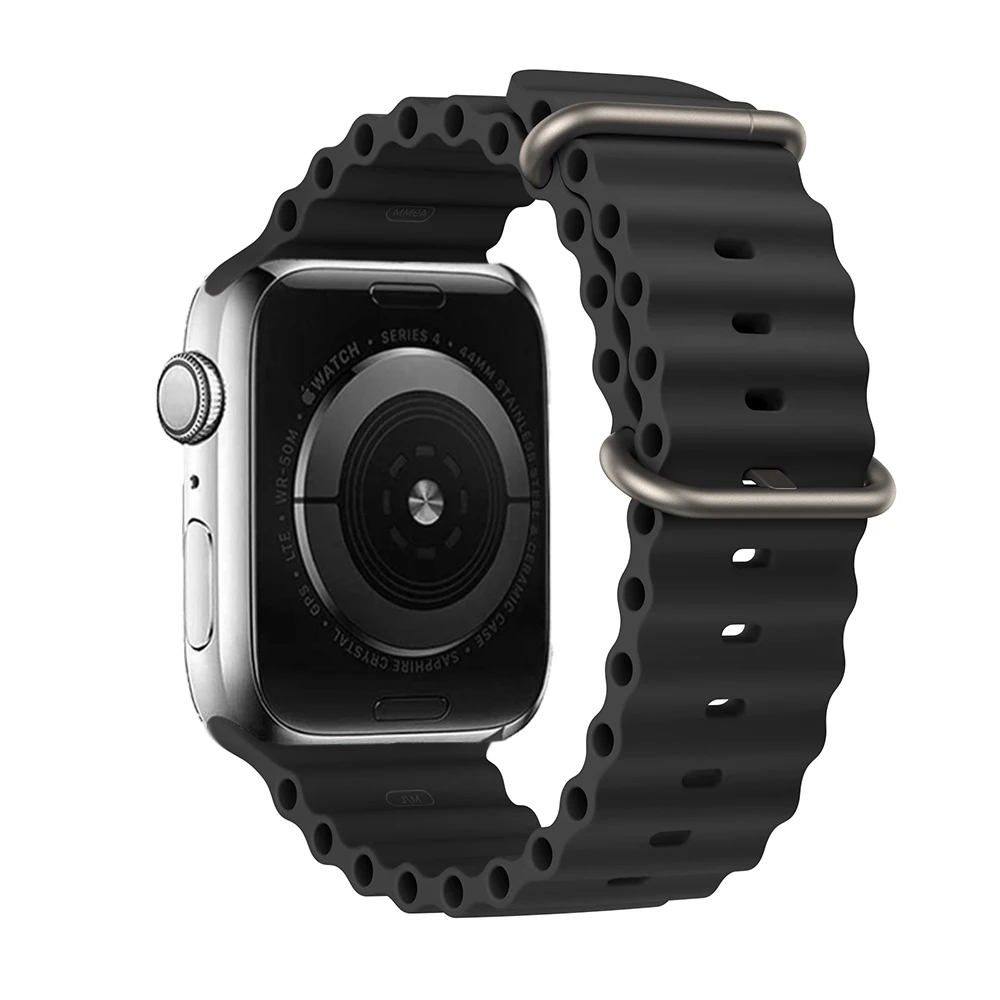 Ocean Strap for Apple watch Ultra Band 49mm 44mm 40mm 45mm 41mm 42mm 38mm 40 44 45 mm silicone bracelet iWatch series 7 6 3 se 8
Ocean Strap for Apple watch Ultra Band 49mm 44mm 40mm 45mm 41mm 42mm 38mm 40 44 45 mm silicone bracelet iWatch series 7 6 3 se 8