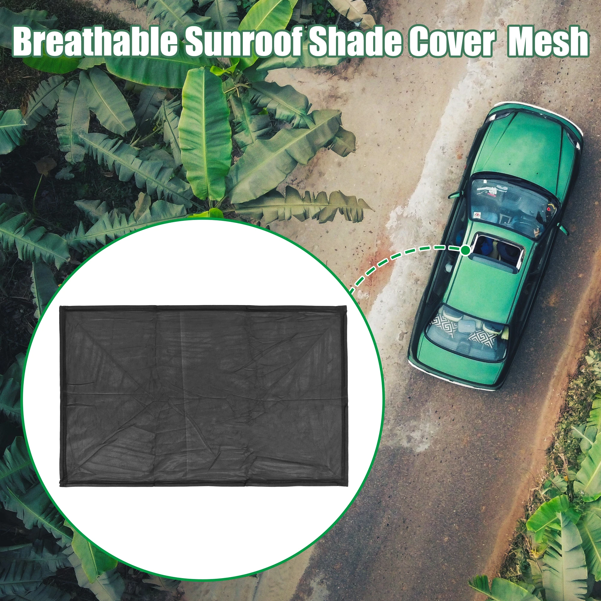 X Autohaux Magnetic Sunroof Shade Cover Net Sun Roof Breathable Mesh Moonroof Universal Skylight Protection Screen For SUV MPV
X Autohaux Magnetic Sunroof Shade Cover Net Sun Roof Breathable Mesh Moonroof Universal Skylight Protection Screen For SUV MPV