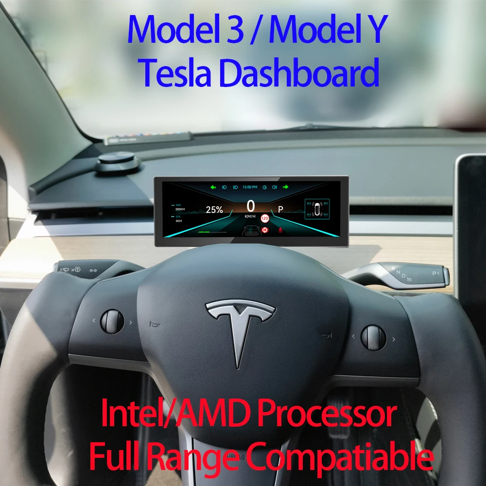 Model Y 2023 Dashboard LCD Information IPS Displayer For Tesla Model Y/ Model 3 Modification Accessory Cluster Instrument
Model Y 2023 Dashboard LCD Information IPS Displayer For Tesla Model Y/ Model 3 Modification Accessory Cluster Instrument