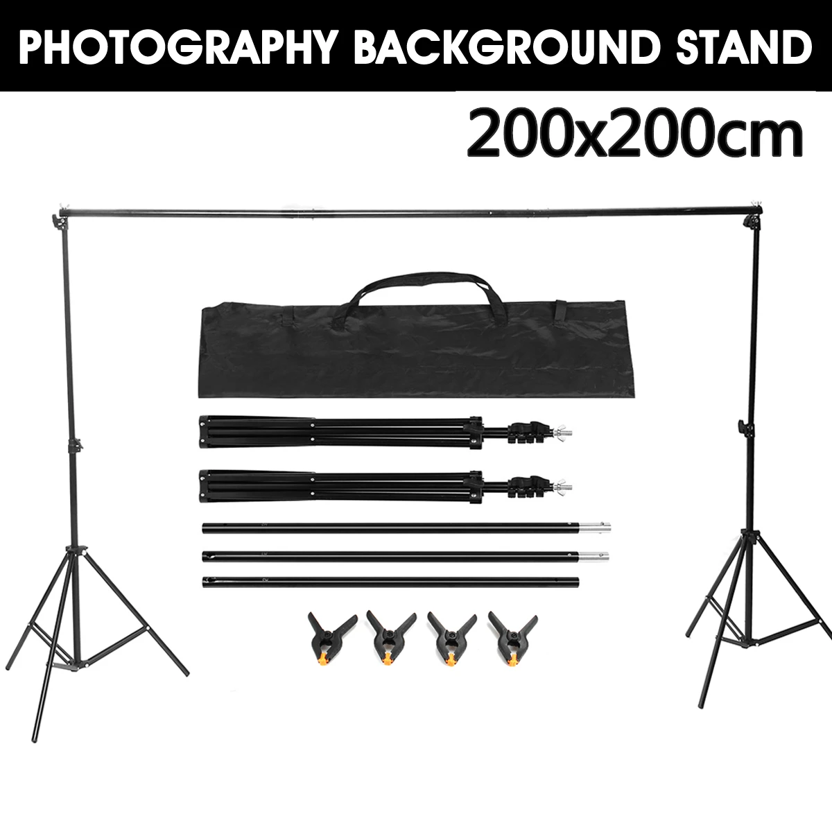Photography Studio Backdrop Stand Photo Video Studio Background Stand Backdrop Support System Kit Scenery Shelf Frame Light Kit
Photography Studio Backdrop Stand Photo Video Studio Background Stand Backdrop Support System Kit Scenery Shelf Frame Light Kit