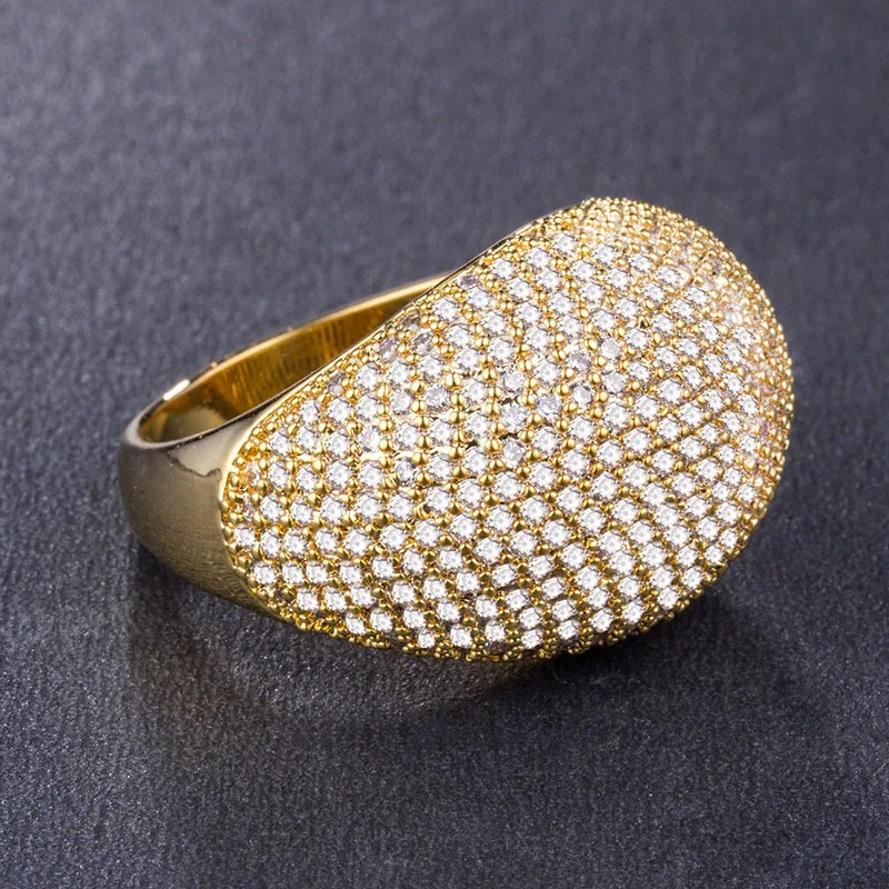 Milangirl High Quality Golden Silver Color Bling Female Alloy Rings for Women Wedding Engagement Fashion Jewelry Accessories
Milangirl High Quality Golden Silver Color Bling Female Alloy Rings for Women Wedding Engagement Fashion Jewelry Accessories