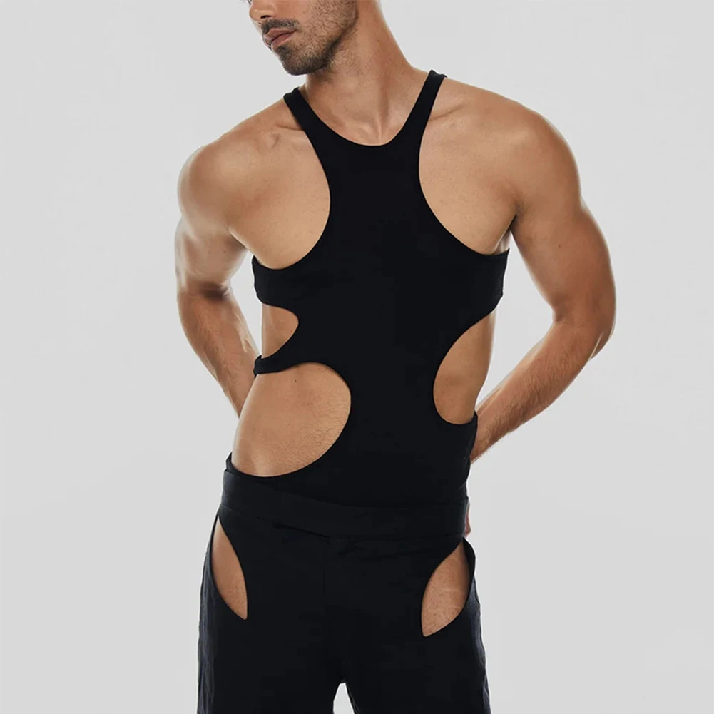 Sexy Men Hollow Out Tank Tops Sleeveless Muscle Fitness Vest Undershirt Male Slim Fit Sweatshirt Personality Streetwear
Sexy Men Hollow Out Tank Tops Sleeveless Muscle Fitness Vest Undershirt Male Slim Fit Sweatshirt Personality Streetwear