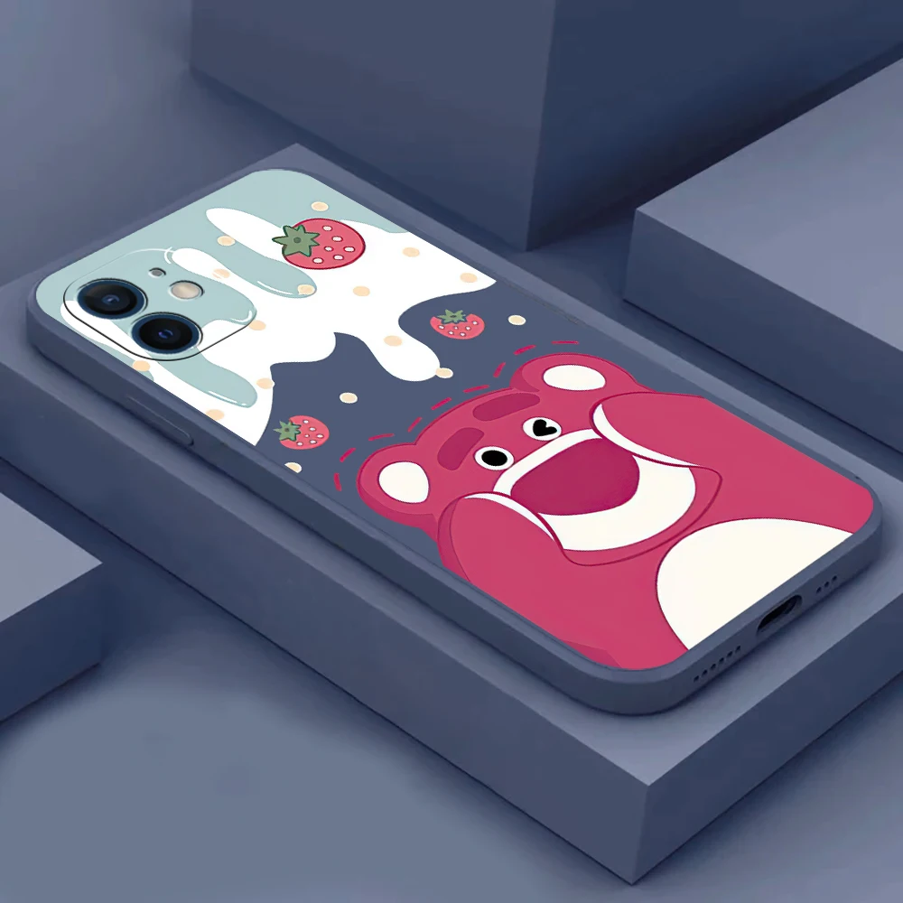 Strawberry Cute Bear For iPhone 11 12 13 Pro MAX 13 12 Mini 6 6S 7 8 Plus SE 2020 X XR XS MAX Phone Protect Case Cartoon Anime
Strawberry Cute Bear For iPhone 11 12 13 Pro MAX 13 12 Mini 6 6S 7 8 Plus SE 2020 X XR XS MAX Phone Protect Case Cartoon Anime