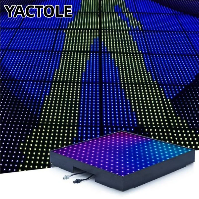 YACTOLE 500*500*70mm P30 pixel 15*15 video floor led dance floor panel wired 3d mirror RGB infinity stage lighting disco club DJ
YACTOLE 500*500*70mm P30 pixel 15*15 video floor led dance floor panel wired 3d mirror RGB infinity stage lighting disco club DJ
