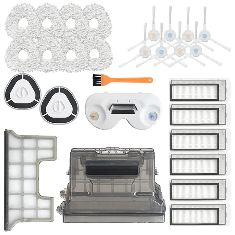 28 Pcs Replacement Kit For Narwal T10 J1 J2 Robot Vacuum Cleaner Spare Parts Filter Mop Sweeping Mopping Module Dust Box
28 Pcs Replacement Kit For Narwal T10 J1 J2 Robot Vacuum Cleaner Spare Parts Filter Mop Sweeping Mopping Module Dust Box
