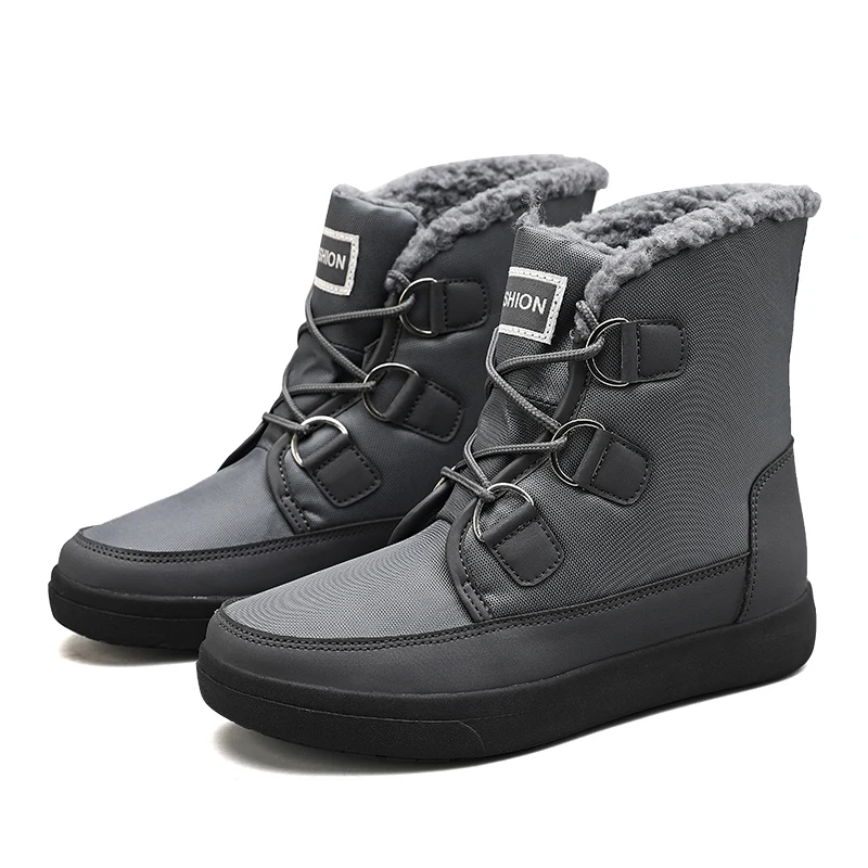 Waterproof Winter Boots Fur Design Men Warm Plush Flat Casual Climbing Hunting Shoes Outdoor Leisure Lightweight Cotton Couples
Waterproof Winter Boots Fur Design Men Warm Plush Flat Casual Climbing Hunting Shoes Outdoor Leisure Lightweight Cotton Couples