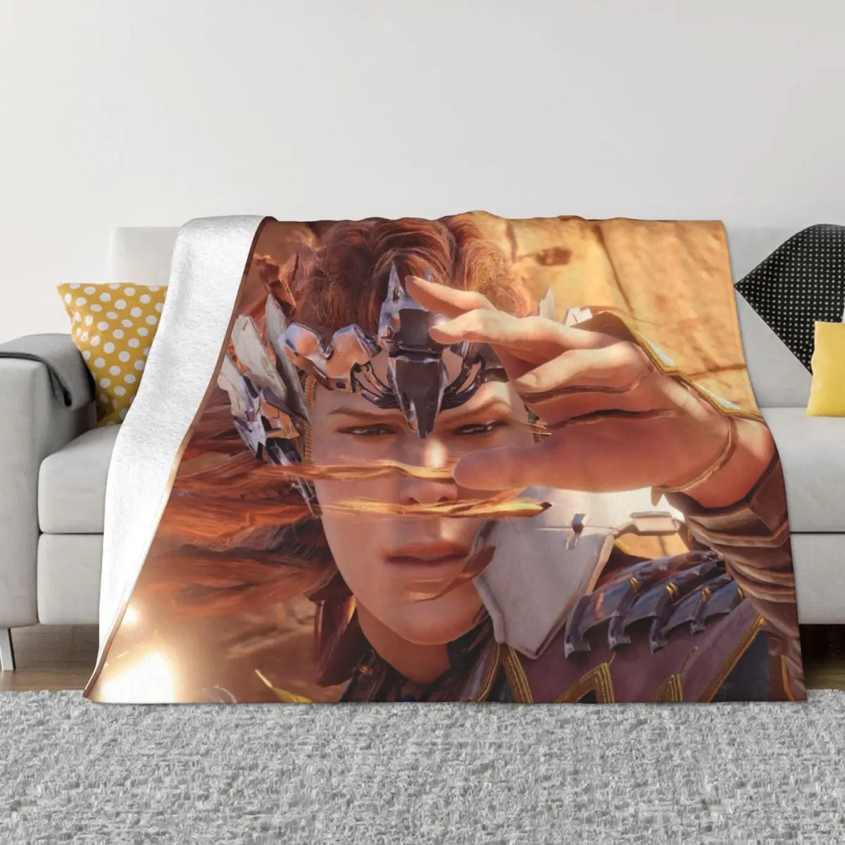 Horizon Zero Dawn Aloy Fleece Throw Blanket Adventure Game Blanket for Bedding Travel Super Soft Bedding Throws
Horizon Zero Dawn Aloy Fleece Throw Blanket Adventure Game Blanket for Bedding Travel Super Soft Bedding Throws