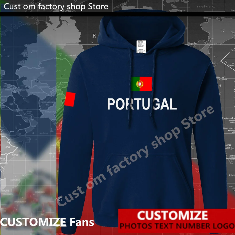 Portugal Flag Hoodie Free Custom Jersey Fans DIY Name Number LOGO Hoodies Men Women Fashion Loose Casual Sweatshirt PT
Portugal Flag Hoodie Free Custom Jersey Fans DIY Name Number LOGO Hoodies Men Women Fashion Loose Casual Sweatshirt PT