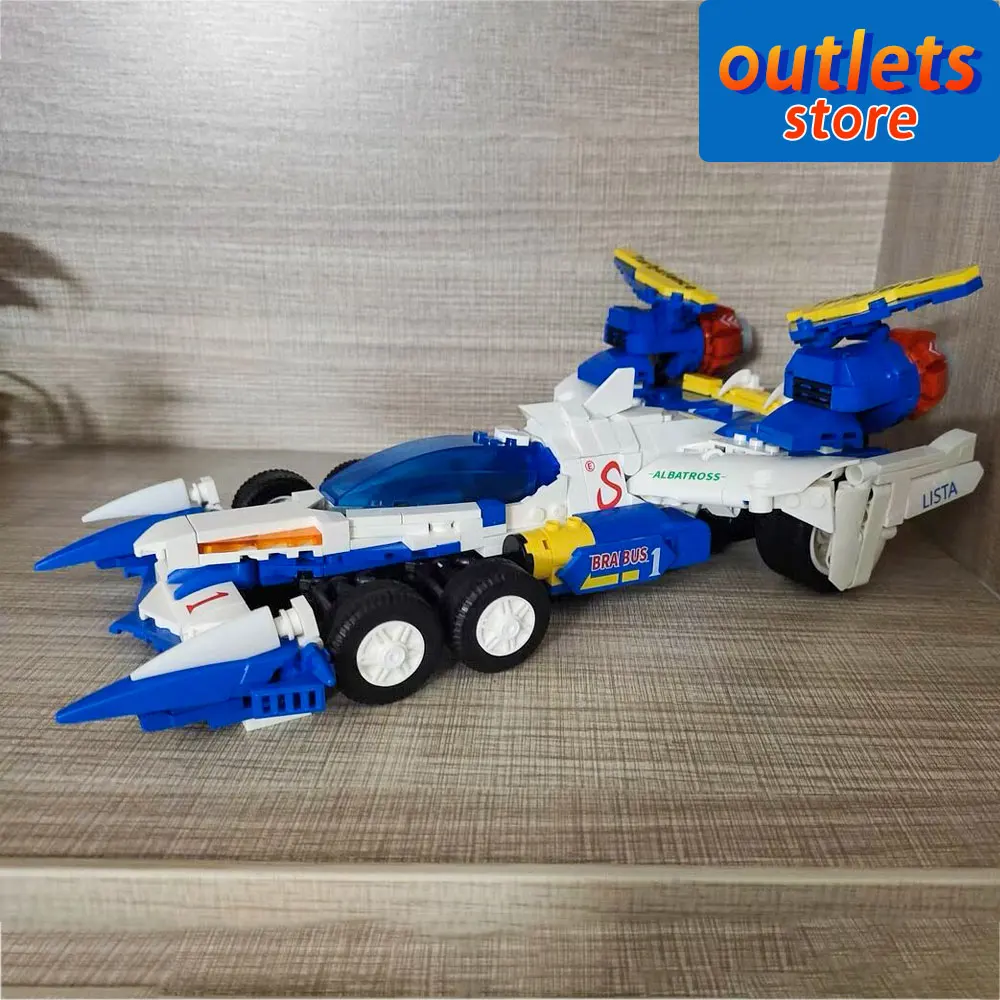 

JIESTAR Creative Expert High-tech AKF-11 Formula car Racing Car RSR Moc Bricks Technical Model Building Blocks Toys 92003 706pcs