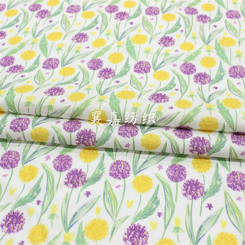 100X145cm 150g/ M Cotton Jersey Dandelion Digital Reactive Print Children's Wear Handmade DIY Fabric
100X145cm 150g/ M Cotton Jersey Dandelion Digital Reactive Print Children's Wear Handmade DIY Fabric