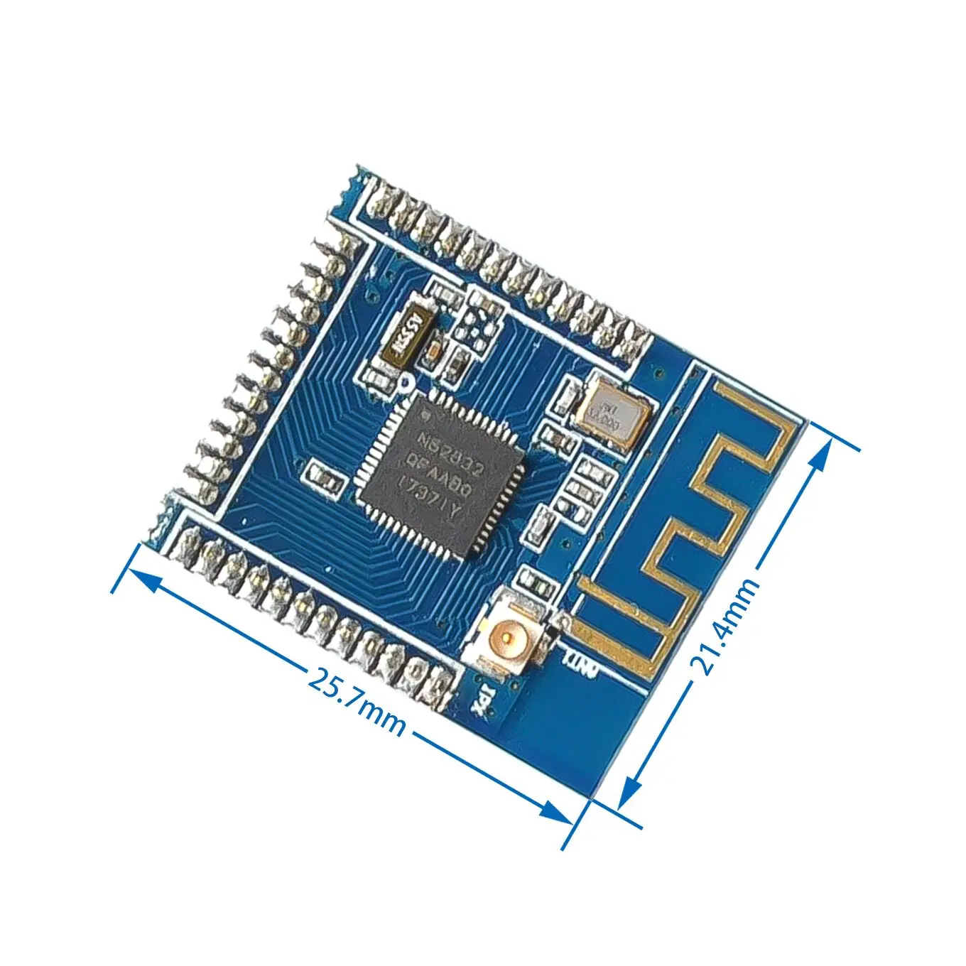 NRF52832 Bluetooth модуль BLE 4,2 внешняя антенна низкого энергопотребления Bluetooth IPEX Поддержка нескольких протоколов
NRF52832 Bluetooth модуль BLE 4,2 внешняя антенна низкого энергопотребления Bluetooth IPEX Поддержка нескольких протоколов