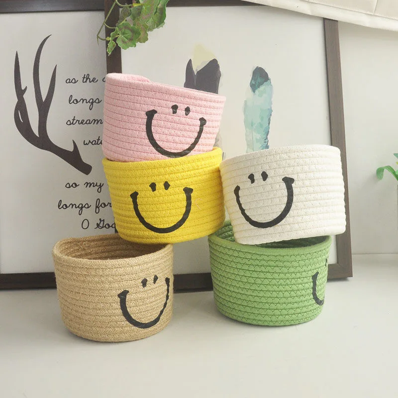 Cartoon Woven Storage Baskets,Desktop Organizer Collapsible Cotton Rope Bins for Montessori Classroom,Boho Decor Laundry Baskets
Cartoon Woven Storage Baskets,Desktop Organizer Collapsible Cotton Rope Bins for Montessori Classroom,Boho Decor Laundry Baskets