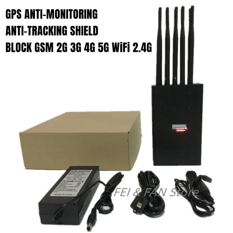School Cinema Private Space Protection Portable Anti-Tracking Blocker GSM 2g 3g 4g 5g WiFi 2.4G-WIFI Anti-Monitoring GPS
School Cinema Private Space Protection Portable Anti-Tracking Blocker GSM 2g 3g 4g 5g WiFi 2.4G-WIFI Anti-Monitoring GPS