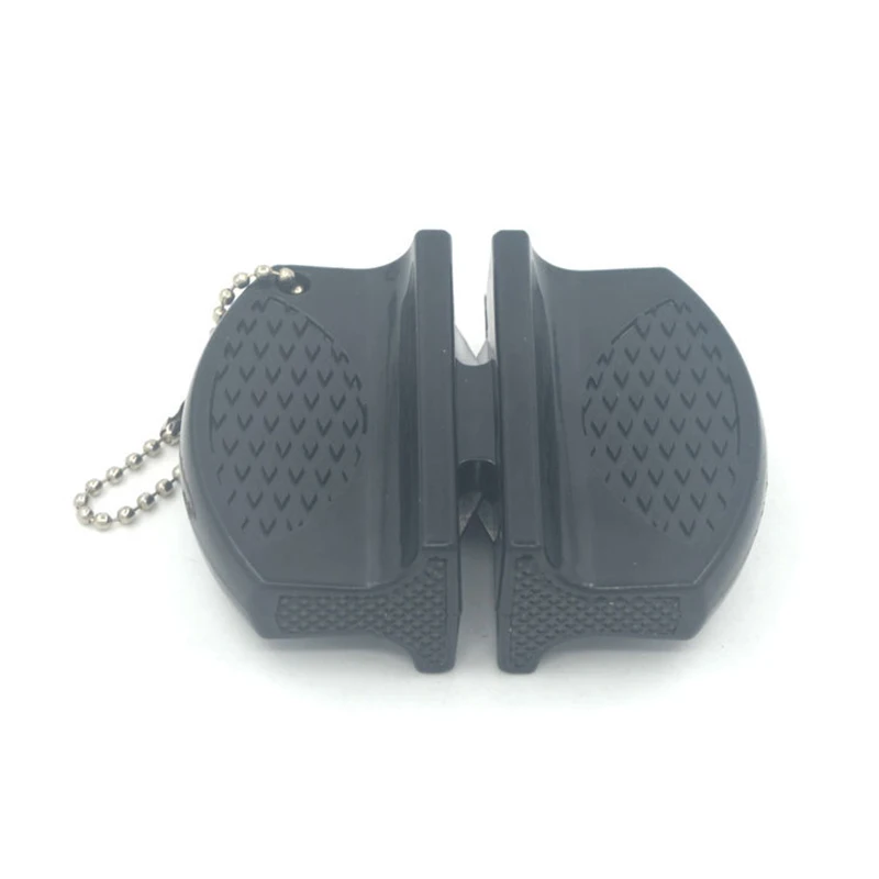 Mini Ceramic Knife Sharpener Accessories Creative Butterfly Type Two-Stage Camping Pocket Knife Sharpener Knives Stone
Mini Ceramic Knife Sharpener Accessories Creative Butterfly Type Two-Stage Camping Pocket Knife Sharpener Knives Stone