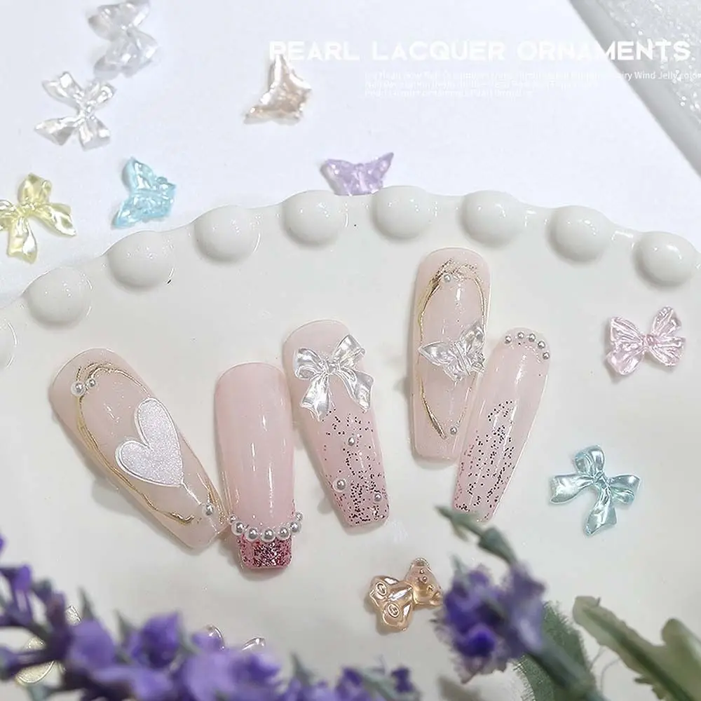 50Pcs/Set Colorful Bow Nail Ornail Ornament Love Heart Nail Decoration Bear Nail Jewelry 3D Glamour Nail Accessories Nail Drill
50Pcs/Set Colorful Bow Nail Ornail Ornament Love Heart Nail Decoration Bear Nail Jewelry 3D Glamour Nail Accessories Nail Drill