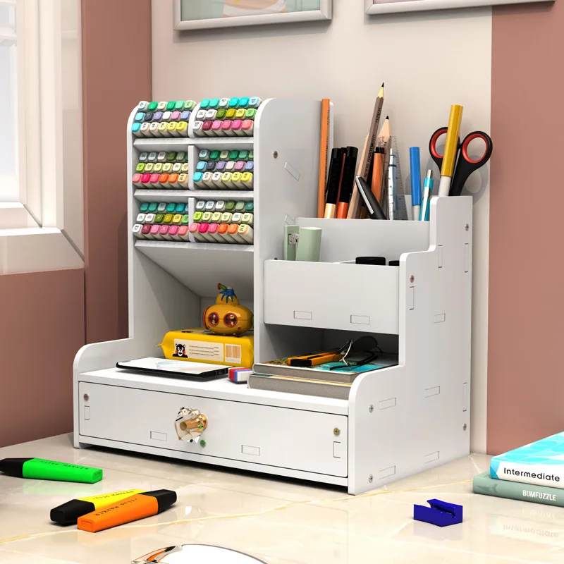 Pen Holder Nordic Ins Storage Box Creativity Office Desk Stationery Box Large Capacity Wooden Rack Wooden Organizer Box W2117
Pen Holder Nordic Ins Storage Box Creativity Office Desk Stationery Box Large Capacity Wooden Rack Wooden Organizer Box W2117
