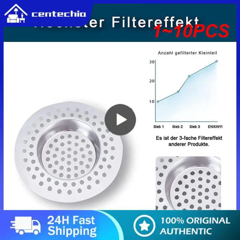 1~10PCS Stainless Steel Kitchen Sink Filter Mesh Sink Sewer Strainers Bathroom Floor Drains Catcher Waste Drain Hole Filter Trap
1~10PCS Stainless Steel Kitchen Sink Filter Mesh Sink Sewer Strainers Bathroom Floor Drains Catcher Waste Drain Hole Filter Trap