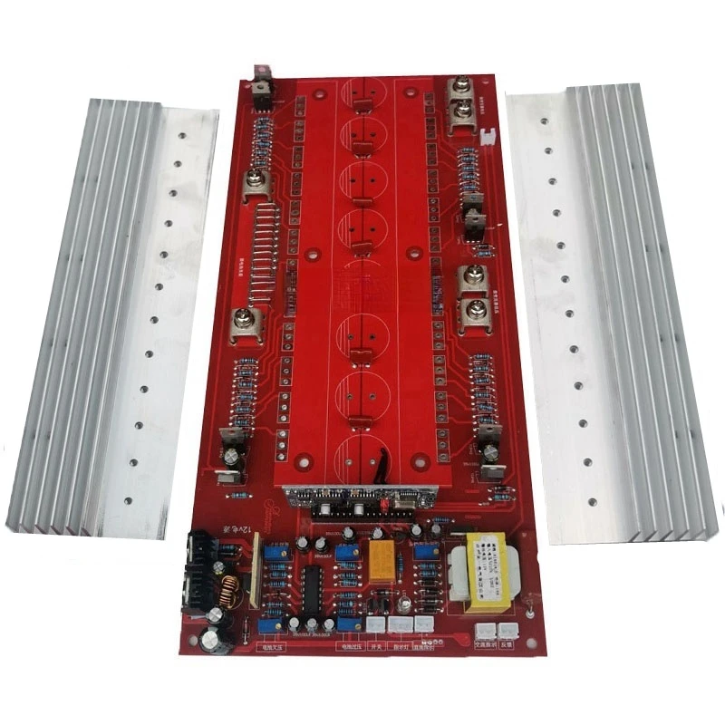 24V3500W, 48V6500W, 60V9000W, 72V12000W 220V Инвертор немодулированного синусоидального сигнала, полуготовая материнская плата (24 трубки)
24V3500W, 48V6500W, 60V9000W, 72V12000W 220V Инвертор немодулированного синусоидального сигнала, полуготовая материнская плата (24 трубки)