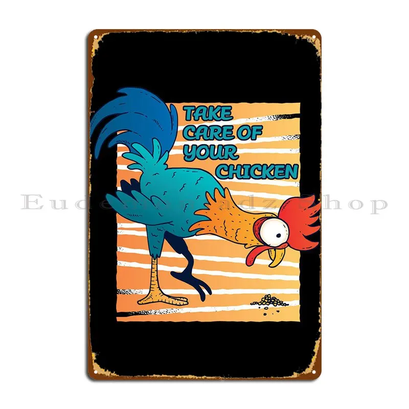 Забота о вашей курице, металлический плакат, декор для кинотеатра, паба, персонализированный клубный жестяной плакат
Забота о вашей курице, металлический плакат, декор для кинотеатра, паба, персонализированный клубный жестяной плакат