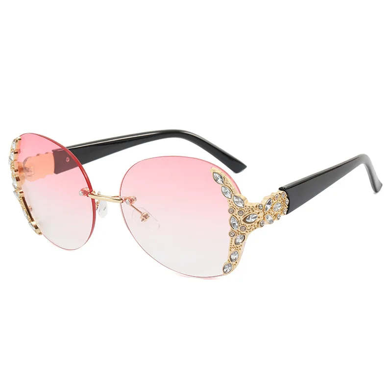 Frameless Sunglasses Women Diamond Oversized Shield Glasses Gradient Vintage Brand Designer Eyeglasses Rimless Fashion Eyewear
Frameless Sunglasses Women Diamond Oversized Shield Glasses Gradient Vintage Brand Designer Eyeglasses Rimless Fashion Eyewear