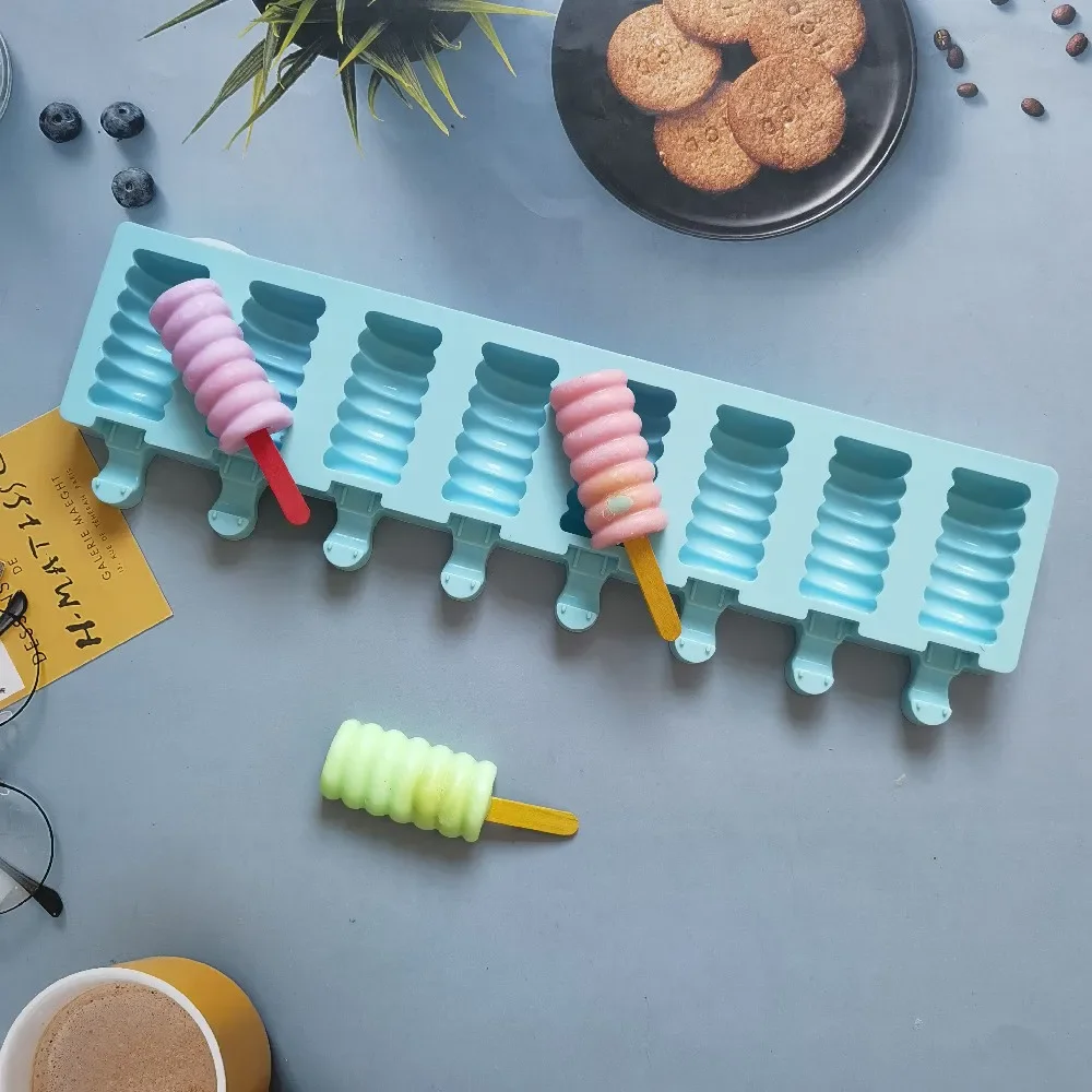 8-hole sugar gourd shape Silicone Ice Cream Mold Popsicle Molds DIY Ice Cream Mould Ice Pop Maker Mould Ice Tray
8-hole sugar gourd shape Silicone Ice Cream Mold Popsicle Molds DIY Ice Cream Mould Ice Pop Maker Mould Ice Tray