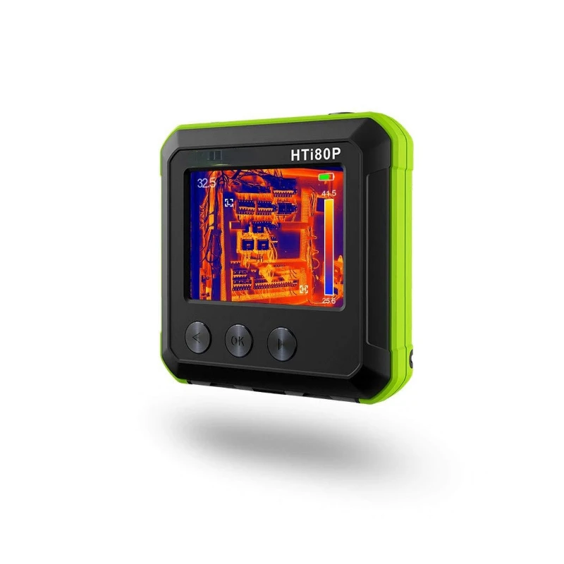 HTi80P,Measurement Range 14F~752F,Temperature Tracking & Adjustable Emissivity,Thermal Imaging Camera
HTi80P,Measurement Range 14F~752F,Temperature Tracking & Adjustable Emissivity,Thermal Imaging Camera